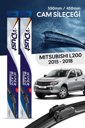 Mitsubishi L200 Silecek Takımı 2015-2018 Uyumlu 550MM/450MM