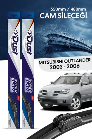 Mitsubishi Outlander Silecek Takımı 2003-2006 Uyumlu 550MM/480MM