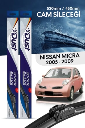 Nissan Micra Silecek Takımı 2003-2010 Uyumlu 530MM/450MM