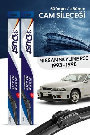 Nissan Skyline R33 Silecek Takımı 1993-1998 Uyumlu 500MM/450MM