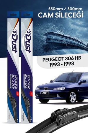 Peugeot 306 hatchback Silecek Takımı 1993-1998 Uyumlu 550MM/500MM