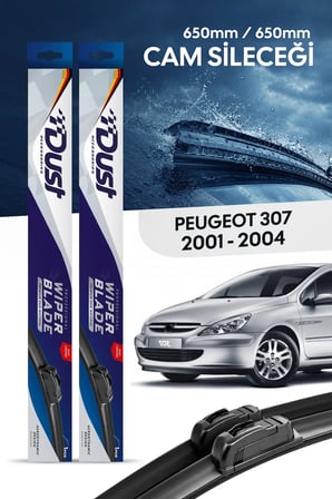 Peugeot 307 Silecek Takımı 2001-2004 Uyumlu 650MM/650MM