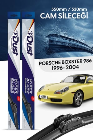 Porsche Boxster 986 Silecek Takımı 1996-2004 Uyumlu 550MM/530MM