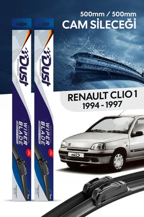 Renault Clio 1 Silecek Takımı 1994-1997 Uyumlu 500MM/500MM