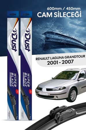 Renault Laguna Grandtour Silecek Takımı 2001-2007 Uyumlu 600MM/500MM