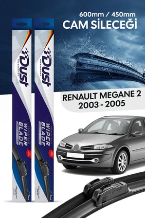 Renault Megane 2 Silecek Takımı 2003-2005 Uyumlu 600MM/450MM