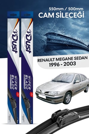 Renault Megane sedan Silecek Takımı 1996-2003 Uyumlu 550MM/500MM