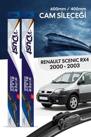 Renault Scenic RX4 Silecek Takımı 2000-2003 Uyumlu 600MM/400MM