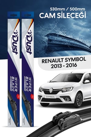 Renault Symbol Silecek Takımı 2013-2016 Uyumlu 530MM/500MM