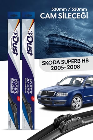 Skoda Superb hatchback Silecek Takımı 2005-2008 Uyumlu 530MM/530MM