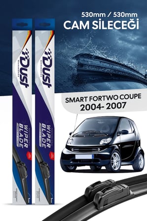 Smart ForTwo coupe Silecek Takımı 2004-2007 Uyumlu 530MM/530MM