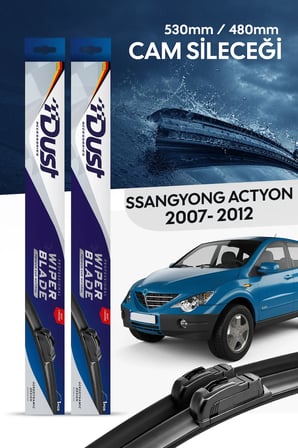 Ssangyong Actyon Silecek Takımı 2007-2012 Uyumlu 530MM/480MM