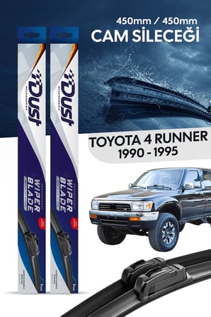 Toyota 4 Runner Silecek Takımı 1990-1995 Uyumlu 450MM/450MM