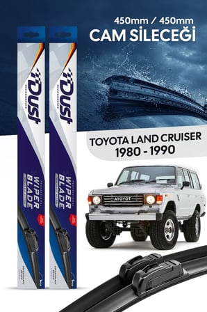 Toyota Land Cruiser Silecek Takımı 1980-1990 Uyumlu 450MM/450MM