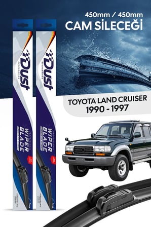 Toyota Land Cruiser Silecek Takımı 1990-1997 Uyumlu 450MM/450MM