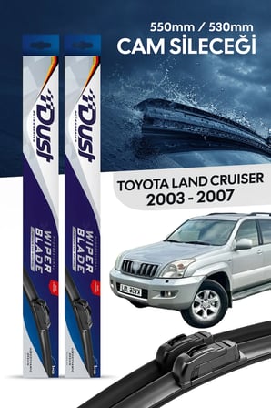 Toyota Land Cruiser Silecek Takımı 2003-2007 Uyumlu 550MM/530MM