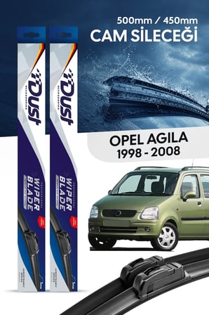 Opel Agila Silecek Takımı 1999-2008 Uyumlu 500MM/450MM