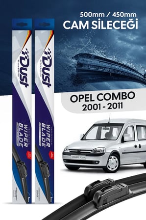 Opel Combo Silecek Takımı 2001-2011 Uyumlu 500MM/450MM