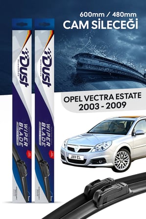Opel Vectra estate Silecek Takımı 2003-2009 Uyumlu 600MM/480MM