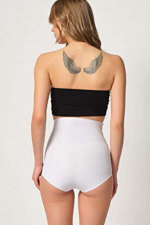 Kadın Lazer Kesim 2 Beden Inceltici Yüksek Bel Slip Korse