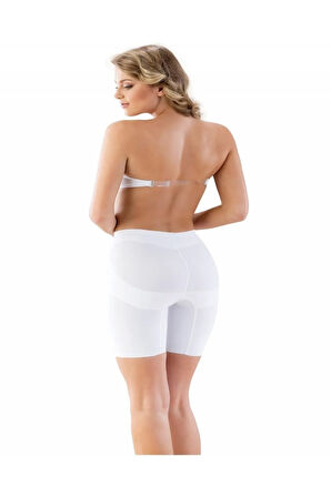 Kadın Toparlayıcı Lazer Kesim Boxer Korse