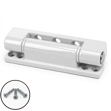 Pvc Kapı Menteşesi Pimapen 100mm Beyaz (Plastik Değildir)