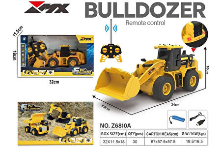 Uzaktan Kumandalı Bulldozer