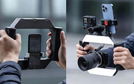 U-Rig Işıklı Telefon Video Rig Çerçeve /3265