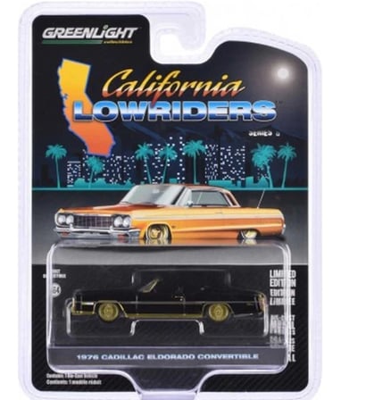 Greenlight 1/64 California Lowriders Series 6- 1976 Cadillac Eldorado Convertible