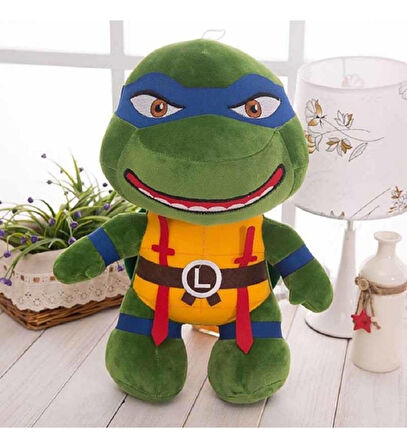 Dörtlü Set Ninja Kaplumbağalar 35 Cm Peluş 4'lü Set