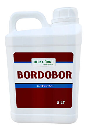 Sıvı Gübre-Bordobor 5lt (BORDOBULAMACI) Bakır Içerikli Bitki Besini Ve Koruyucu Bordo Bulamacı