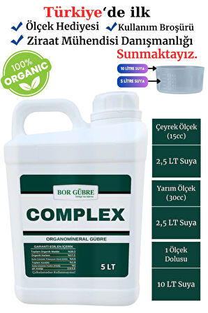 Complex-5LT ORGANOMİNERAL GÜBRE