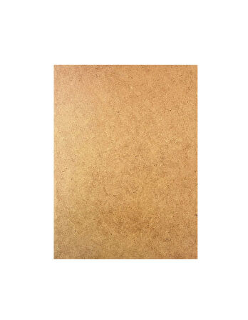 Ahşap Duralit Ham Mdf Panel Plaka Resim Altlığı 35x50 cm 3 Mm-1 Adet