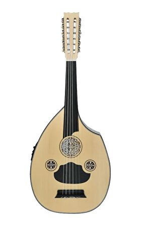 Saz Fl5-mcg Türk Flat Elektro Ud Kelebek Gitar Burgulu EQ