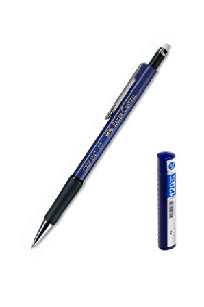 Faber-castell Grip Iı Mavi 0.7 Mm Versatil Kalem Faber-castell Grip Min 0.7 2b 60mm 120'li Mavi Tüp