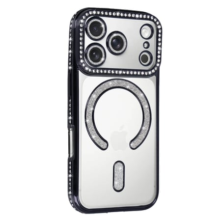 Apple iPhone 18 Pro/17 Pro Joke Simli Magneticsafe Kılıf - Siyah