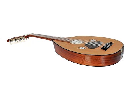 Saz Fl2-mg Türk Flat Elektro Ud Maun Red Cedar Gitar Burgulu