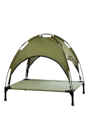 Reyo Oxford UV Korumalı Gölgelikli Çadır, Plaj, Kamp, Bahçe Oyun Çadırı, Yerden Yüksek Uyku Çadırı 83x62x80 cm Yeşil