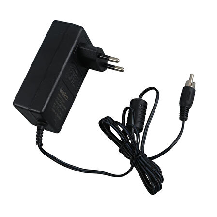 Weko WK-21964 16 Volt 2 Amper Tos Fişli Rca Yerli Üretim Priz Tipi Uydu Santral Adaptörü 