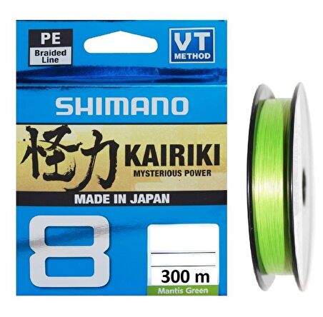 Shimano Kairiki 8 150m Mantis Green 0.19 mm
