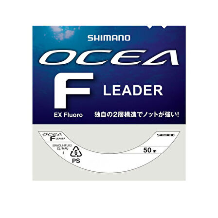 Shimano Ocea F Leader 25 Lb 0,40mm 50m