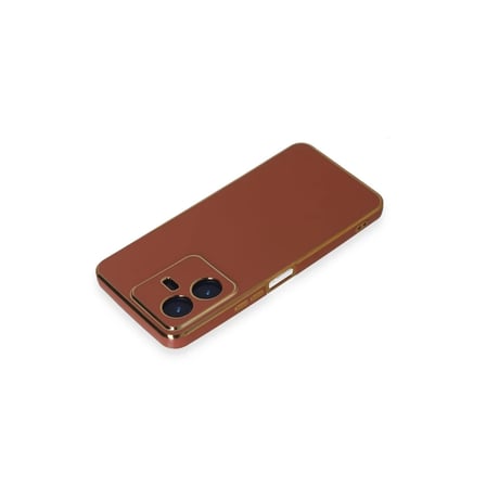 Vivo Y22 2022 Kılıf Volet Silikon - Kırmızı