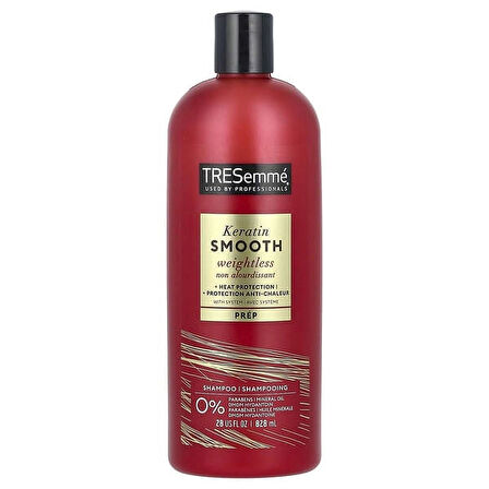 TRESEMME KERATİN SMOOTH WEİGHTLESS SHAMPOO 828 ML