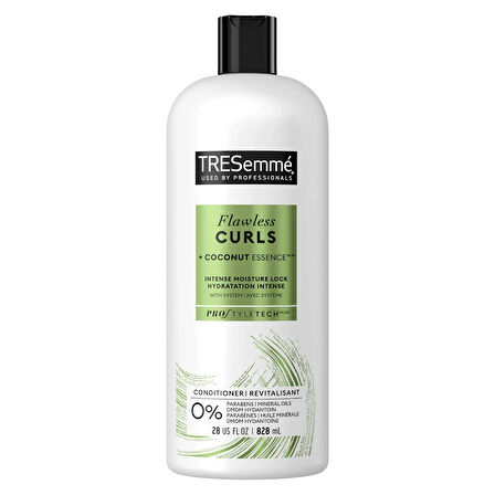 TRESEMME FLAWLESS CRULS+COCONUT CONDITIONER 828 ML