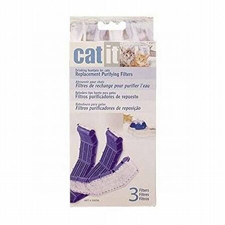 Catit 50056 Fresh&Clear Otomatik Su Kabı Yedek Filtresi (3 lü Paket)