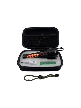 Powerdex PD-8800 El Feneri 2000 Lümen Suya Dayanıklı Alüminyum Gövde ile Yüksek Performans