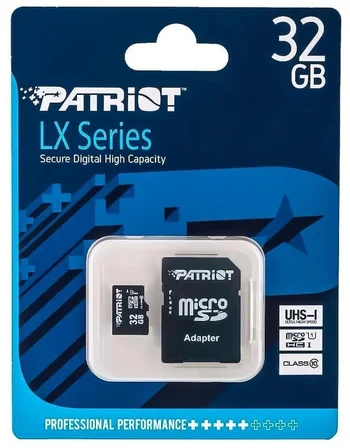 Patriot  32Gb Lx Series Uhs-İ Adpt Microsdhc Kart (Psf32Gmcsdhc10)