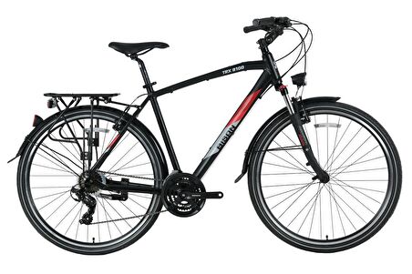 Bisan Trx 8100 City 28-Jant V-Fren Trekking Bisiklet (Lacivert-Kırmızı-Mavi)