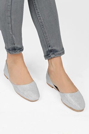 SİMLİ ŞIK GÜNLÜK RAHAT KADIN BABET AYAKKABI