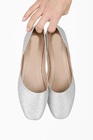 SİMLİ ŞIK GÜNLÜK RAHAT KADIN BABET AYAKKABI